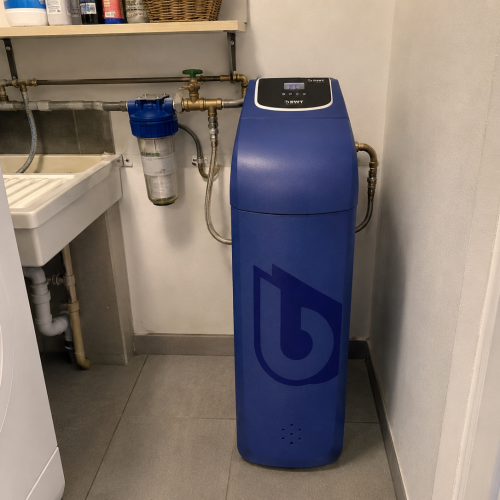 Plombier 78- 91 -92 -94 - installation adoucisseur NORTHSTAR BWT avec son kit de filtration