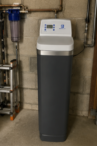 Plombier 78- 91 -92 -94 - installation adoucisseur NORTHSTAR BWT avec son kit de filtration